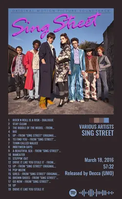 Various Artists - Sing Street Original Motion Picture Soundtrack.jpg